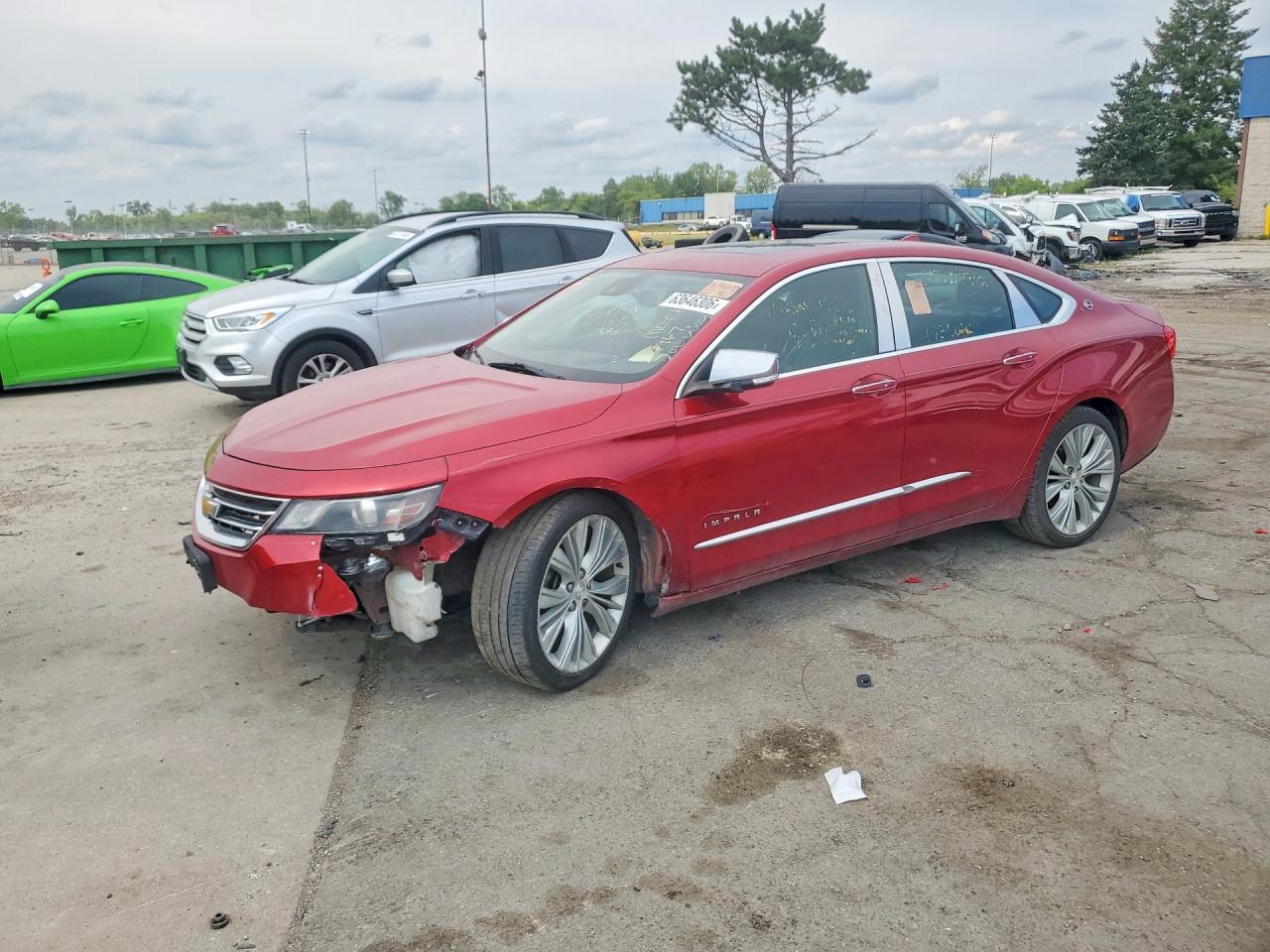 2014 Chevrolet Impala LTZ, VIN 1G1155S35EU129967 — Rear end