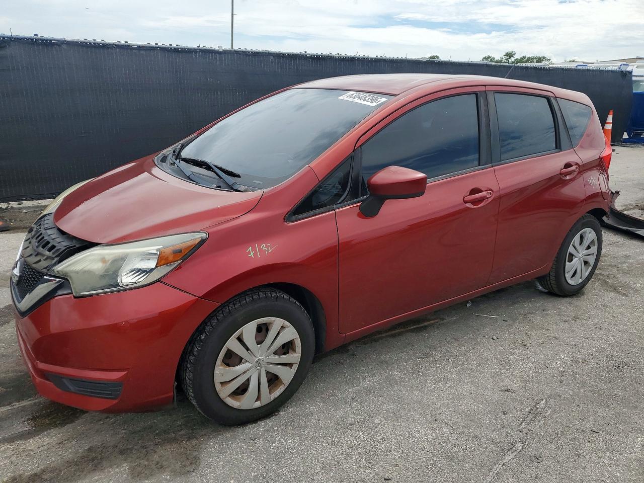 2018 Nissan Note SV, VIN 3N1CE2CP7JL370341 — Rear end