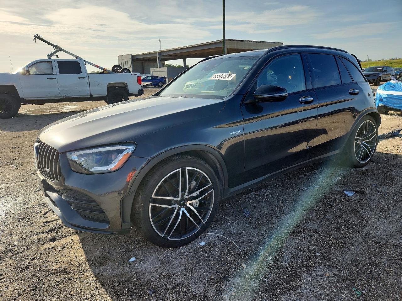 2020 Mercedes-Benz GLC 43 AMG, VIN W1N0G6EB0LF816306 — Rear end