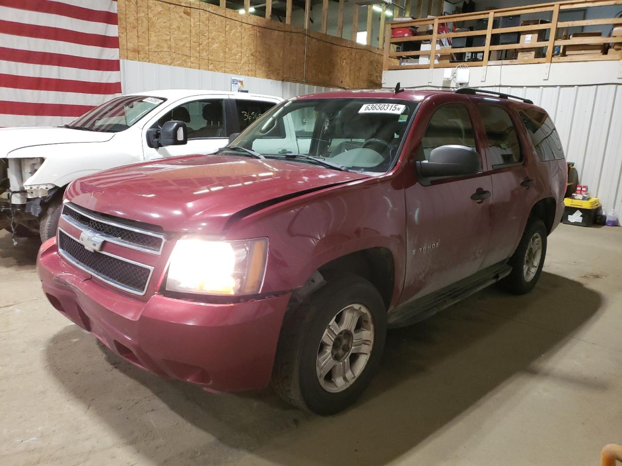2007 Chevrolet Tahoe LT, VIN 1GNFK130X7J121569 — Front end