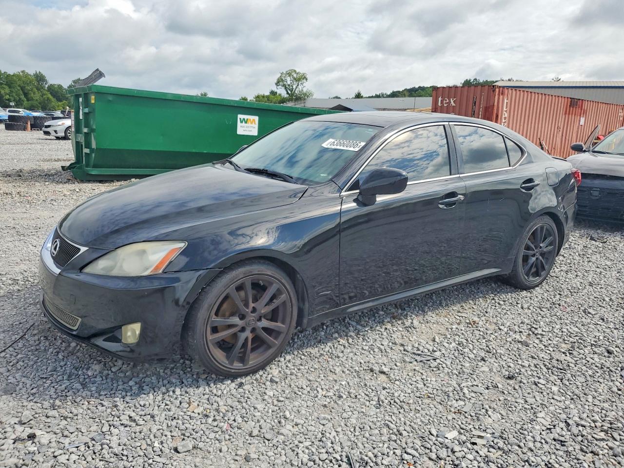 2007 Lexus IS 250, VIN JTHBK262172049115 — Undercarriage