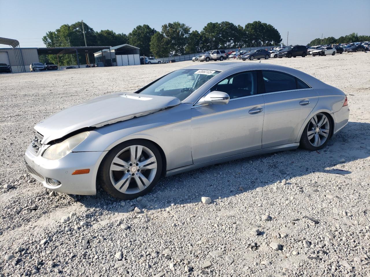 2010 Mercedes-Benz CLS 550, VIN WDDDJ7CB7AA161838 — Front end