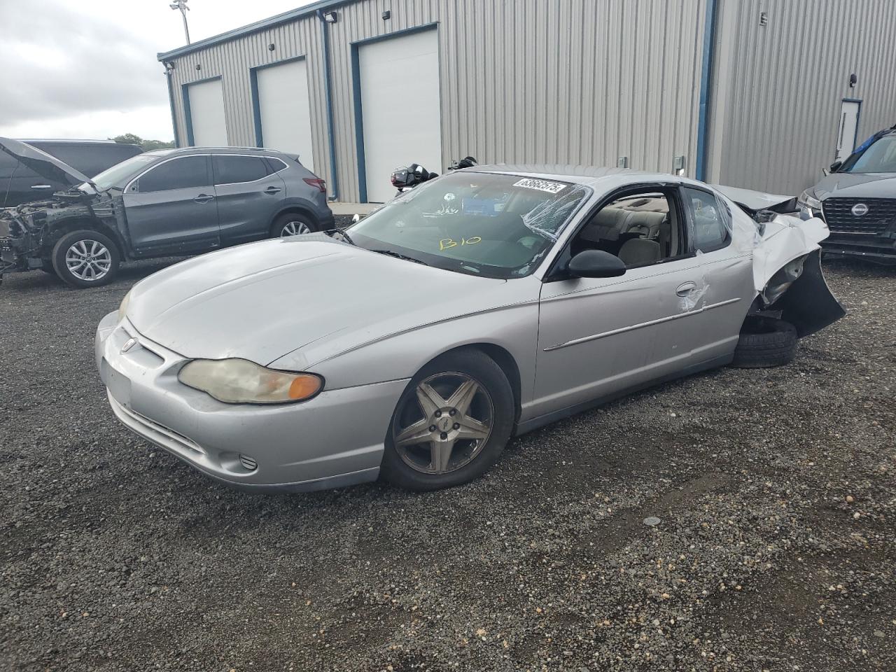 2002 Chevrolet Monte Carlo LS, VIN 2G1WW12E529272486 — Зад