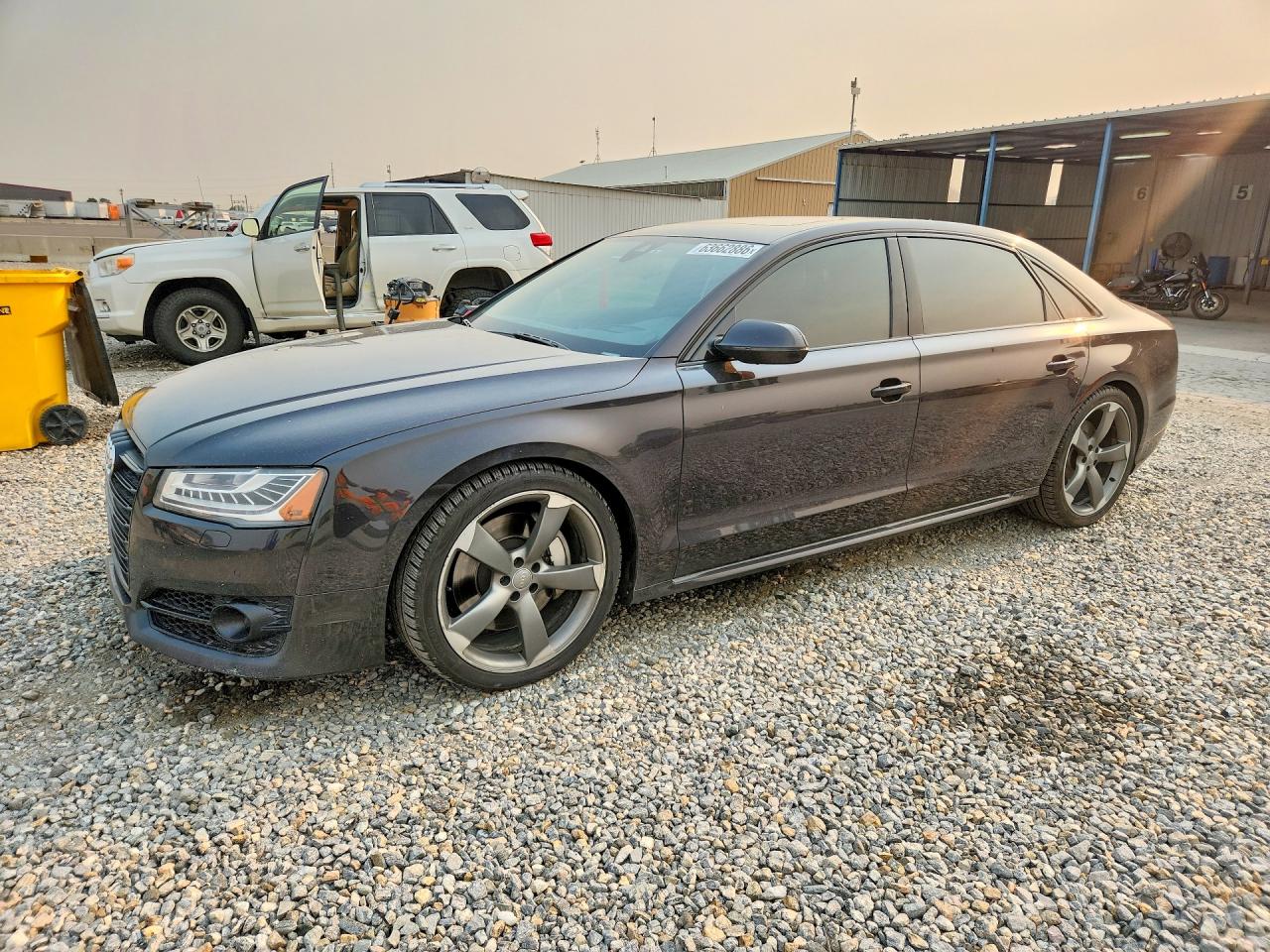 2017 Audi A8 Sport, VIN WAU43AFDXHN020602 — Front end