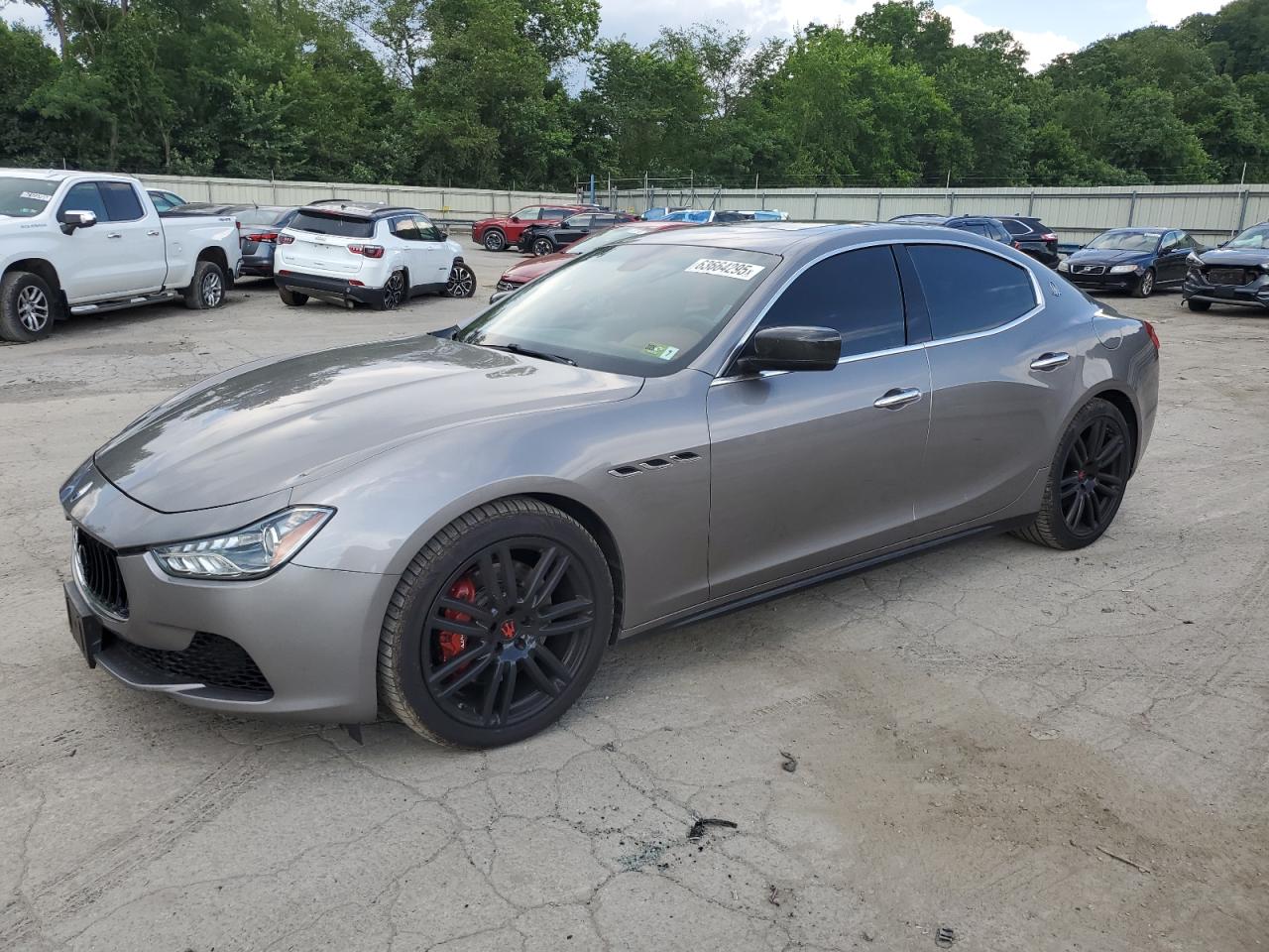2016 Maserati Ghibli S Q4, VIN ZAM57RTA1G1183225 — Roof