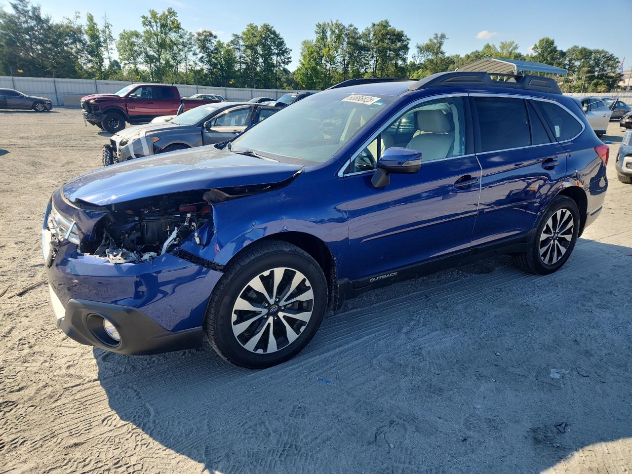 2016 Subaru Outback Limited, VIN 4S4BSBNC1G3279321 — Front end