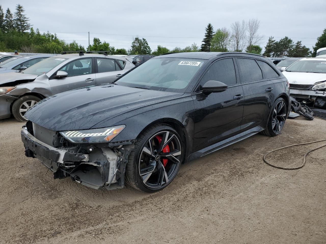 2023 Audi RS 6, VIN WUA1CBF21PN901264 — Front end