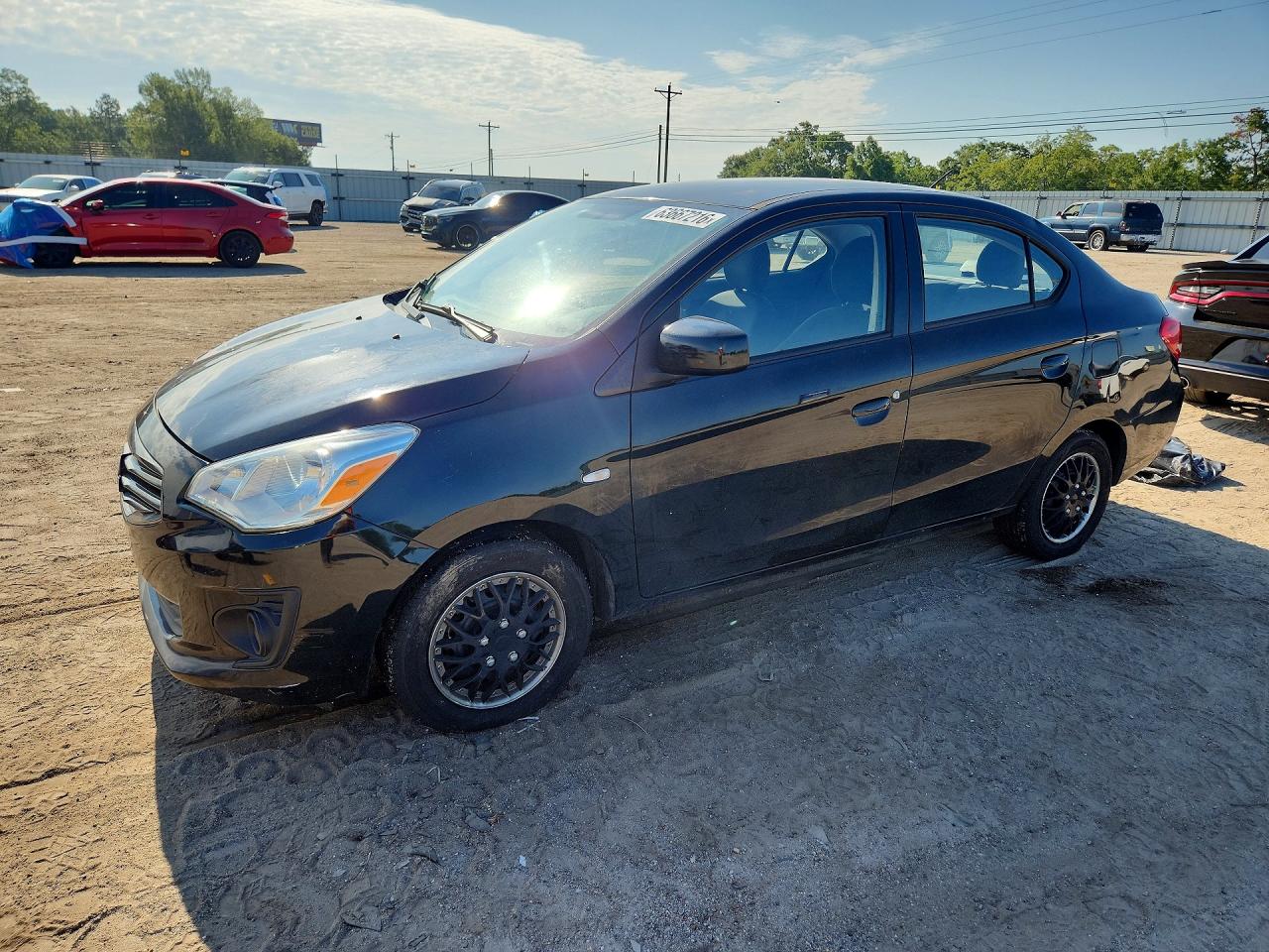 2018 Mitsubishi Mirage ES, VIN ML32F3FJ7JHF10136 — Front end