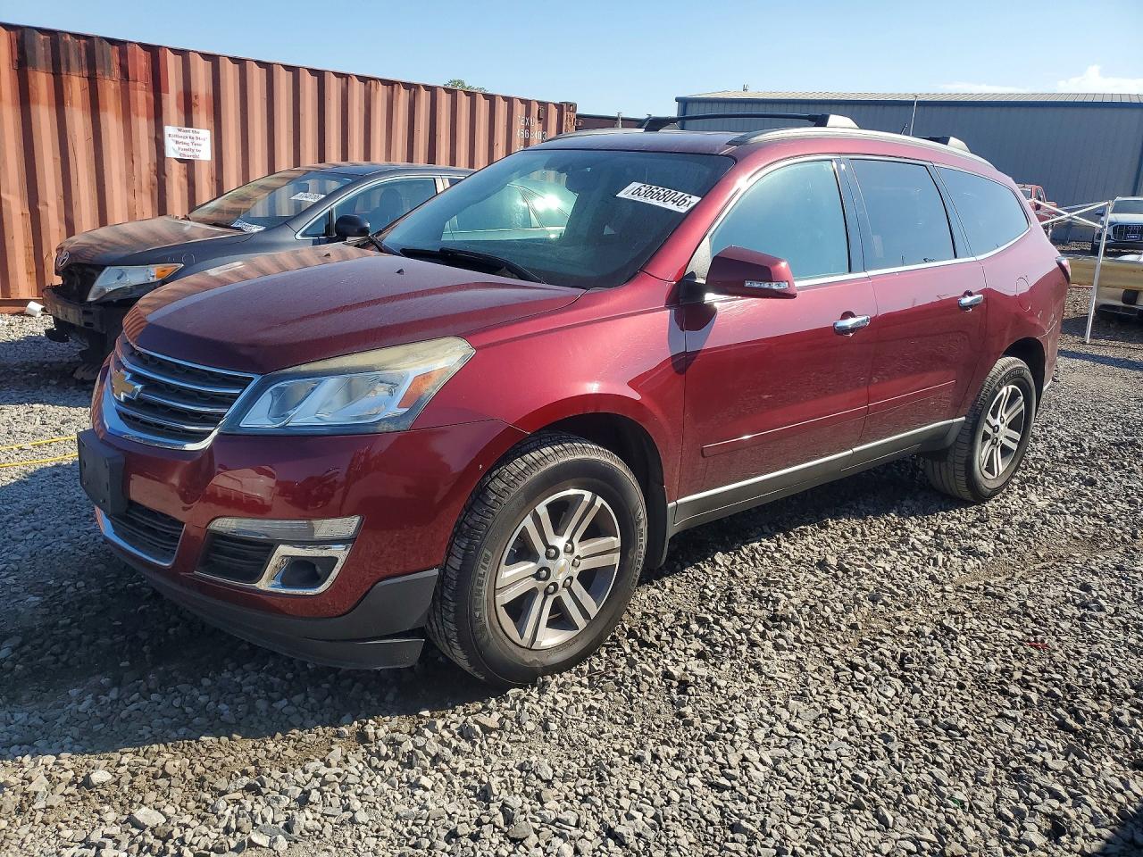 2015 Chevrolet Traverse LT, VIN 1GNKVHKD2FJ370921 — Обычный износ