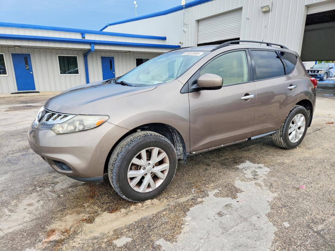2014 Nissan Murano SL, VIN JN8AZ1MU3EW414766 — Side