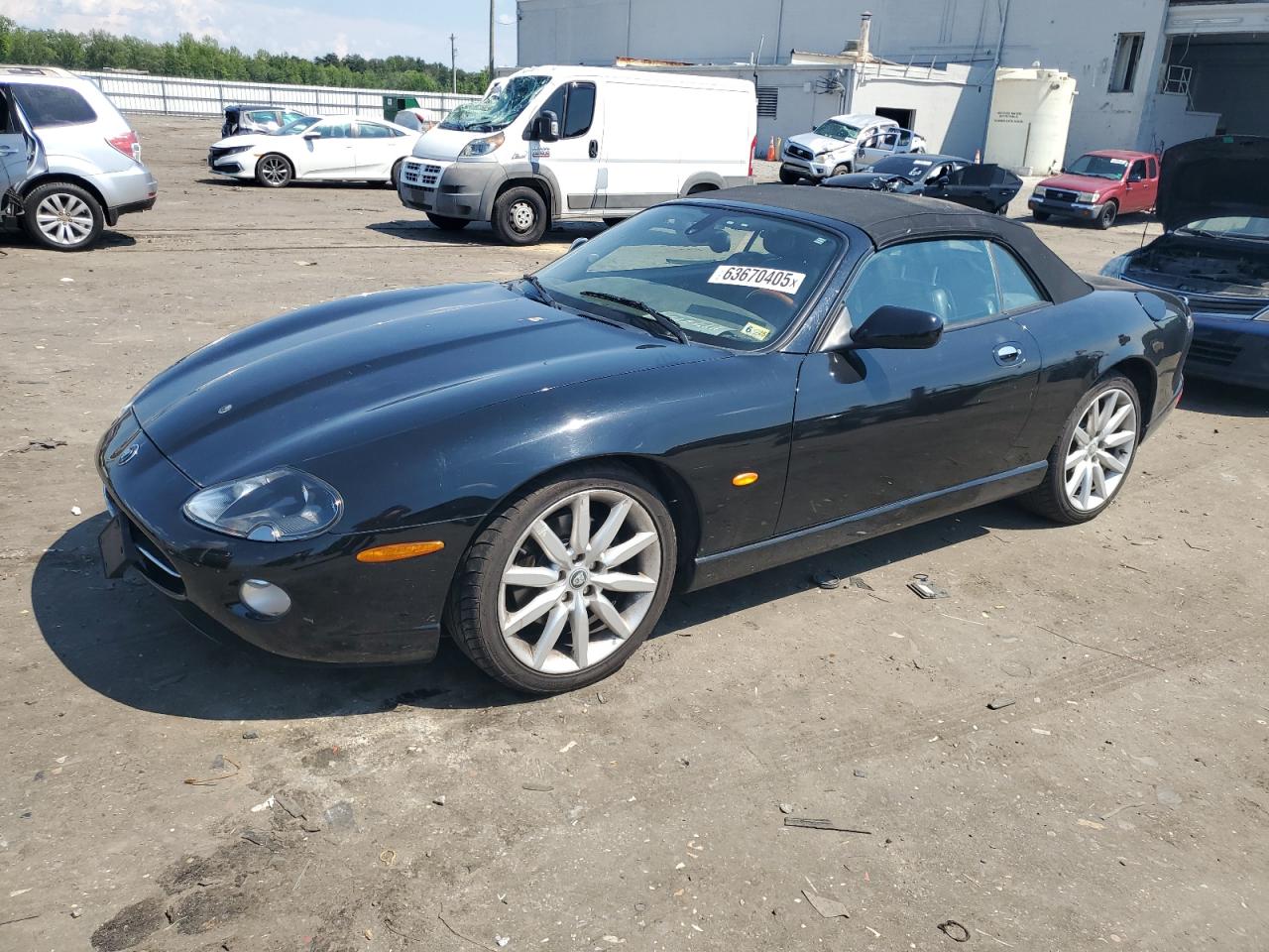 2006 Jaguar XK XK8, VIN SAJDA42C762A45547 — Undercarriage