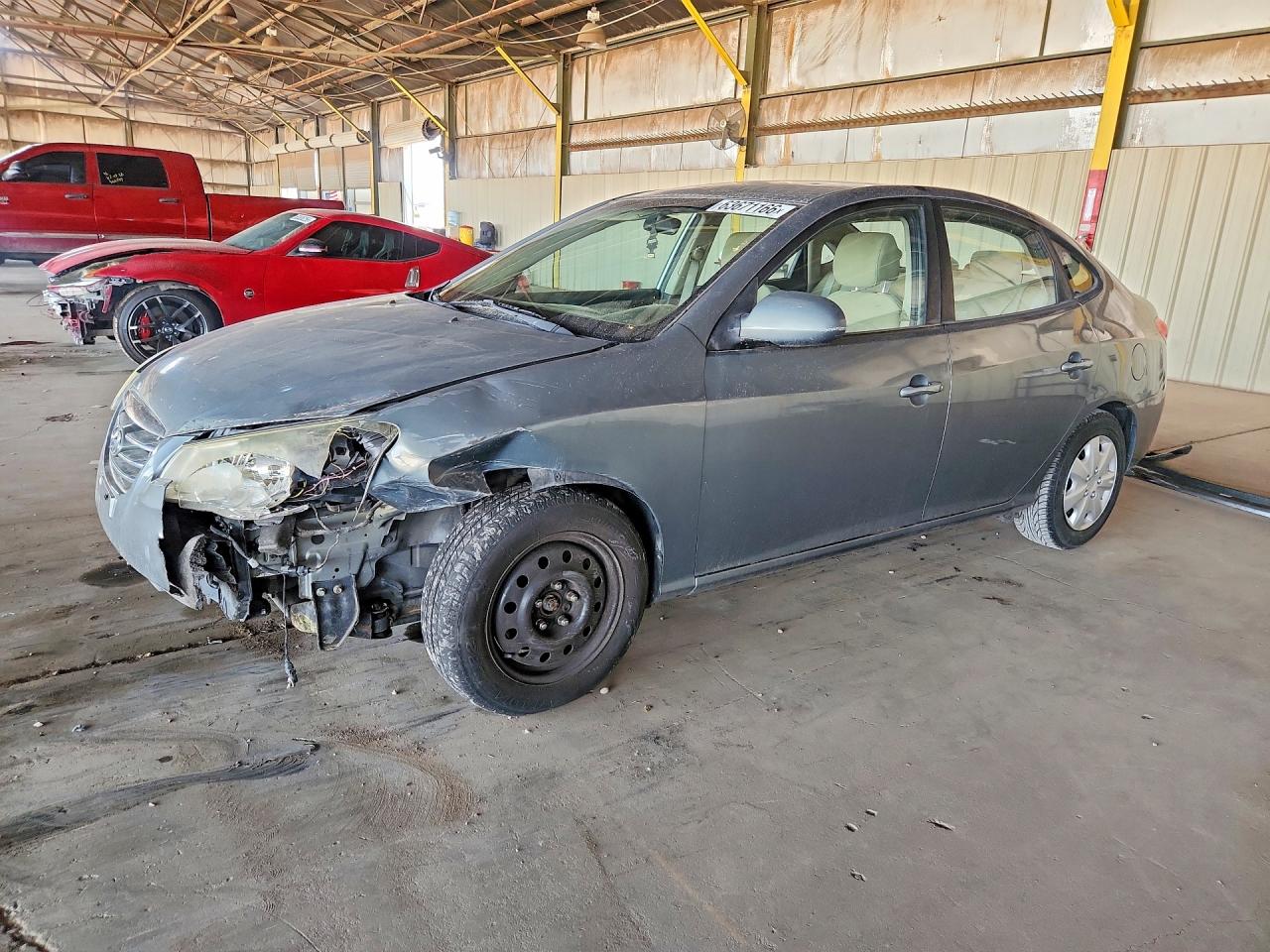 2010 Hyundai Elantra GLS, VIN KMHDU4AD9AU979974 — Front end