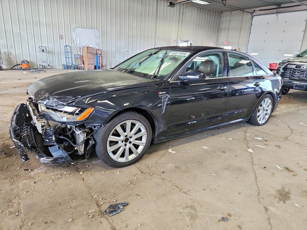2012 Audi A6 Premium, VIN WAUBGAFC1CN006566 — Front end
