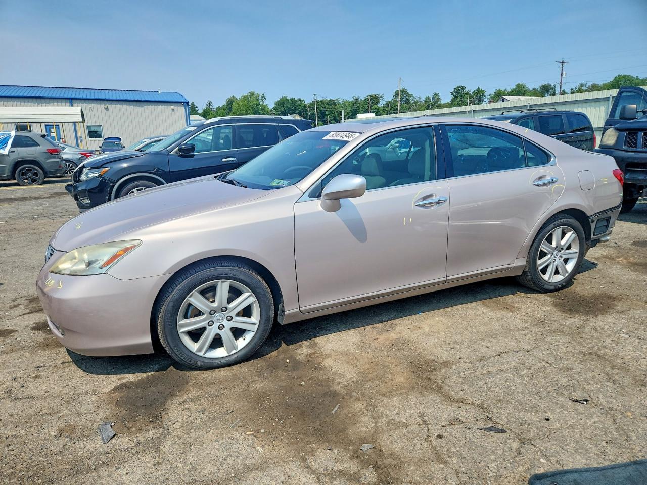 2008 Lexus ES 330, VIN JTHBJ46G982272126 — Rear end