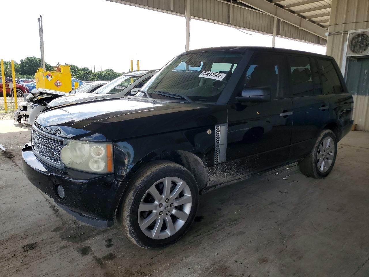 2008 Land Rover Range Rover SC, VIN SALMF13478A294760 — Front end