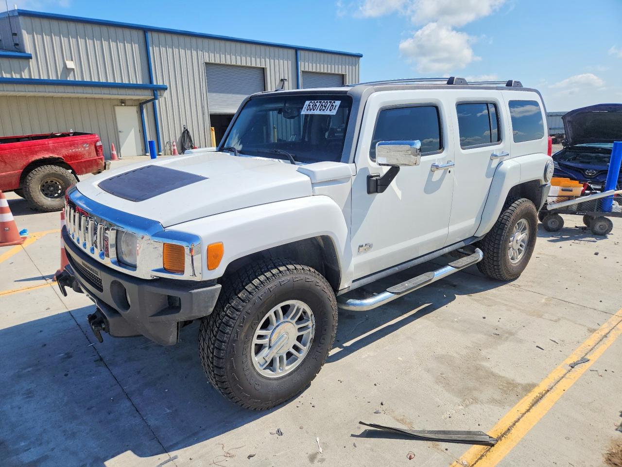 2007 Hummer H3 SUV, VIN 5GTDN13E378155792 — Механическое