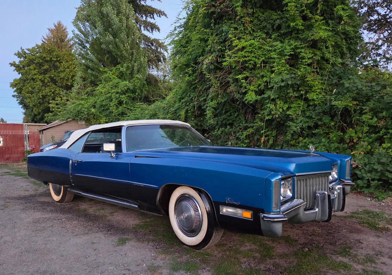 1972 Cadillac Eldorado, VIN 6L67S20404331 — Обычный износ