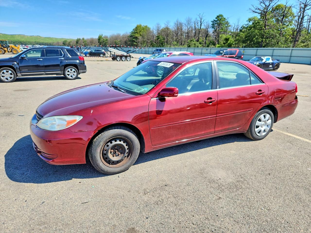 2002 Toyota Camry LE, VIN 4T1BE32K12U032201 — Rear end