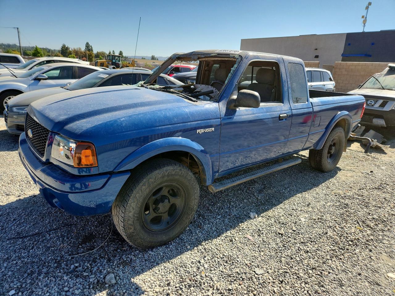 2001 Ford Ranger XL Fleet, VIN 1FTZR15E31PA75839 — Front end