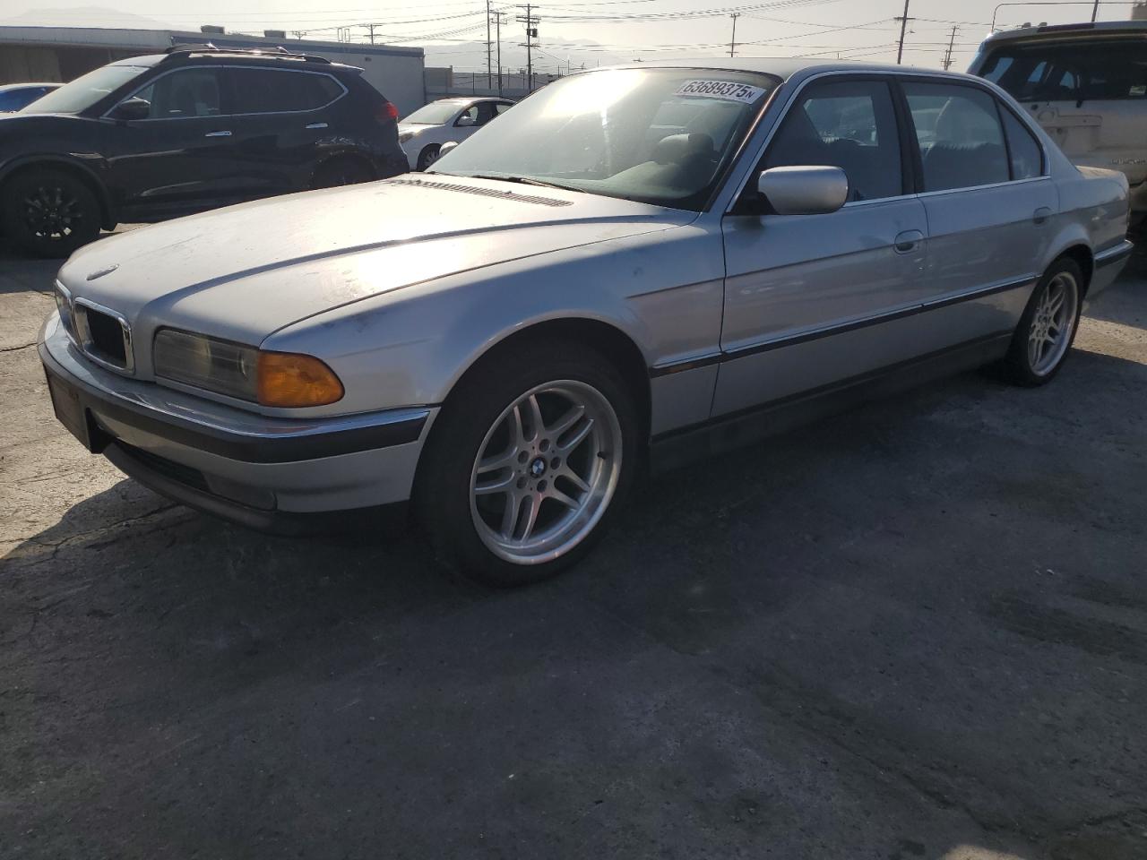 1997 BMW 7 Series 740iL, VIN WBAGJ8328VDM00702 — Rear end