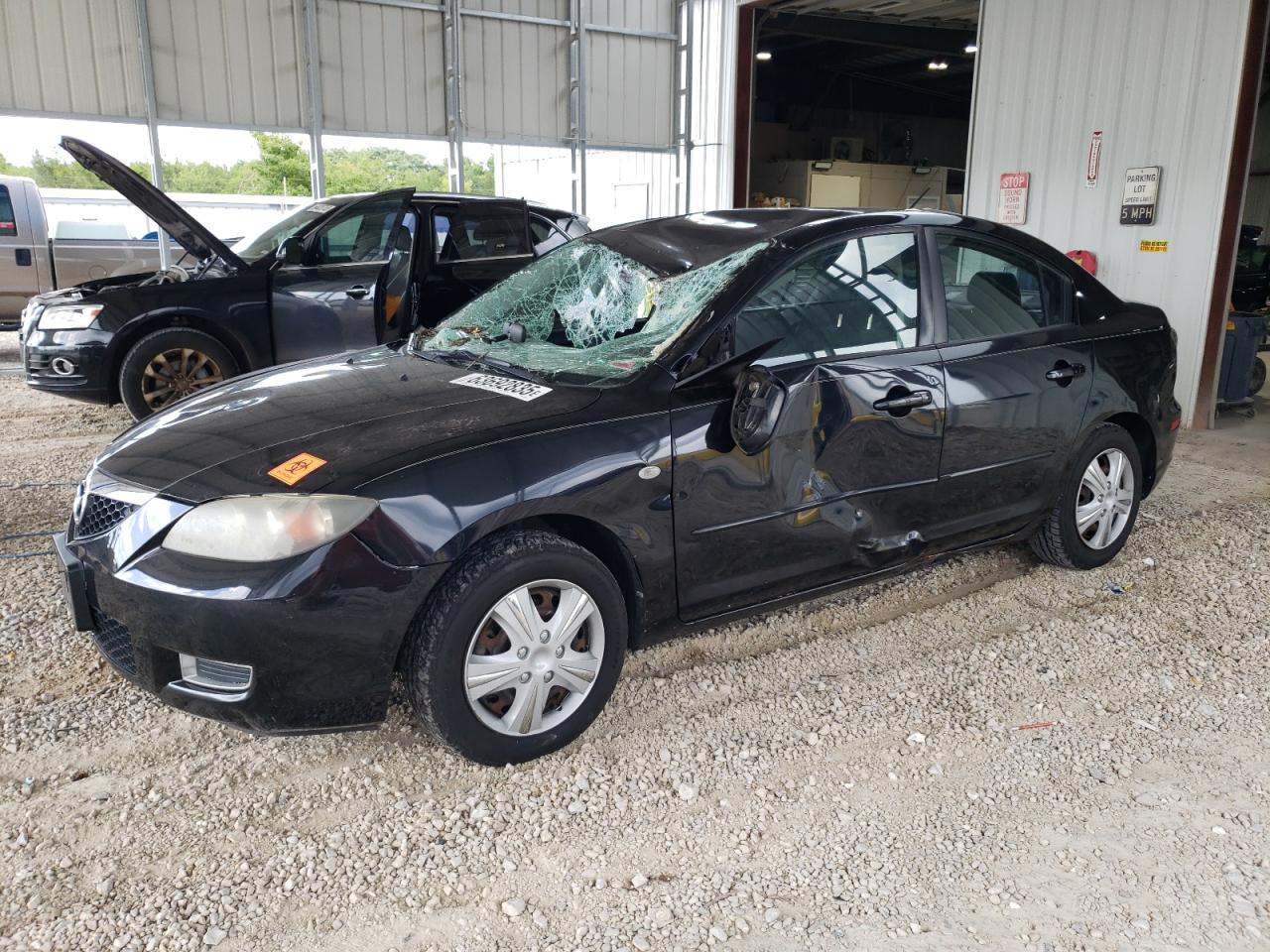 2008 Mazda 3 i Touring, VIN JM1BK12F881793712 — Крыша