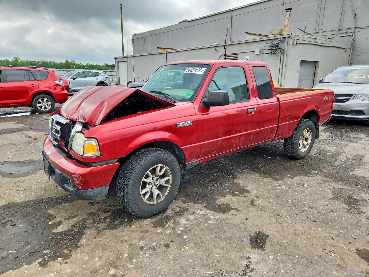 2007 Ford Ranger XLT, VIN 1FTZR45E27PA82050 — Front end
