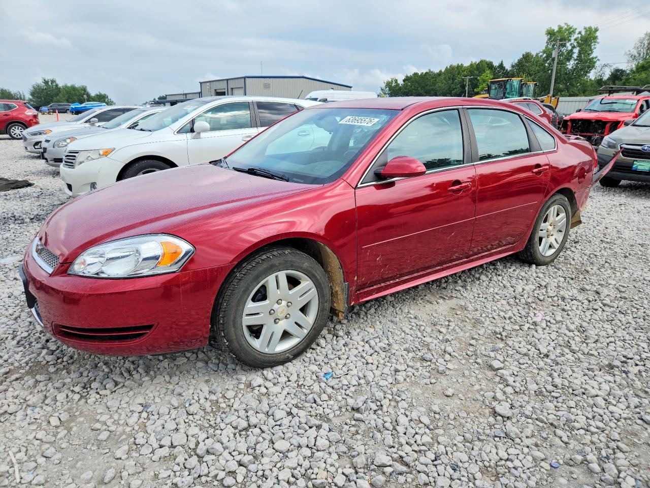 2012 Chevrolet Impala LT Retail, VIN 2G1WB5E32C1327070 — Rear end