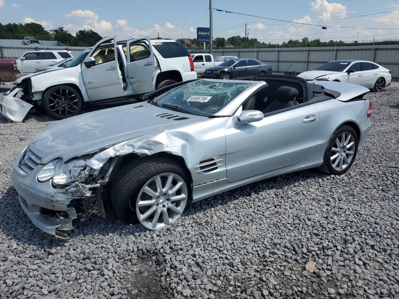 2007 Mercedes-Benz SL 550, VIN WDBSK71F87F133710 — All over