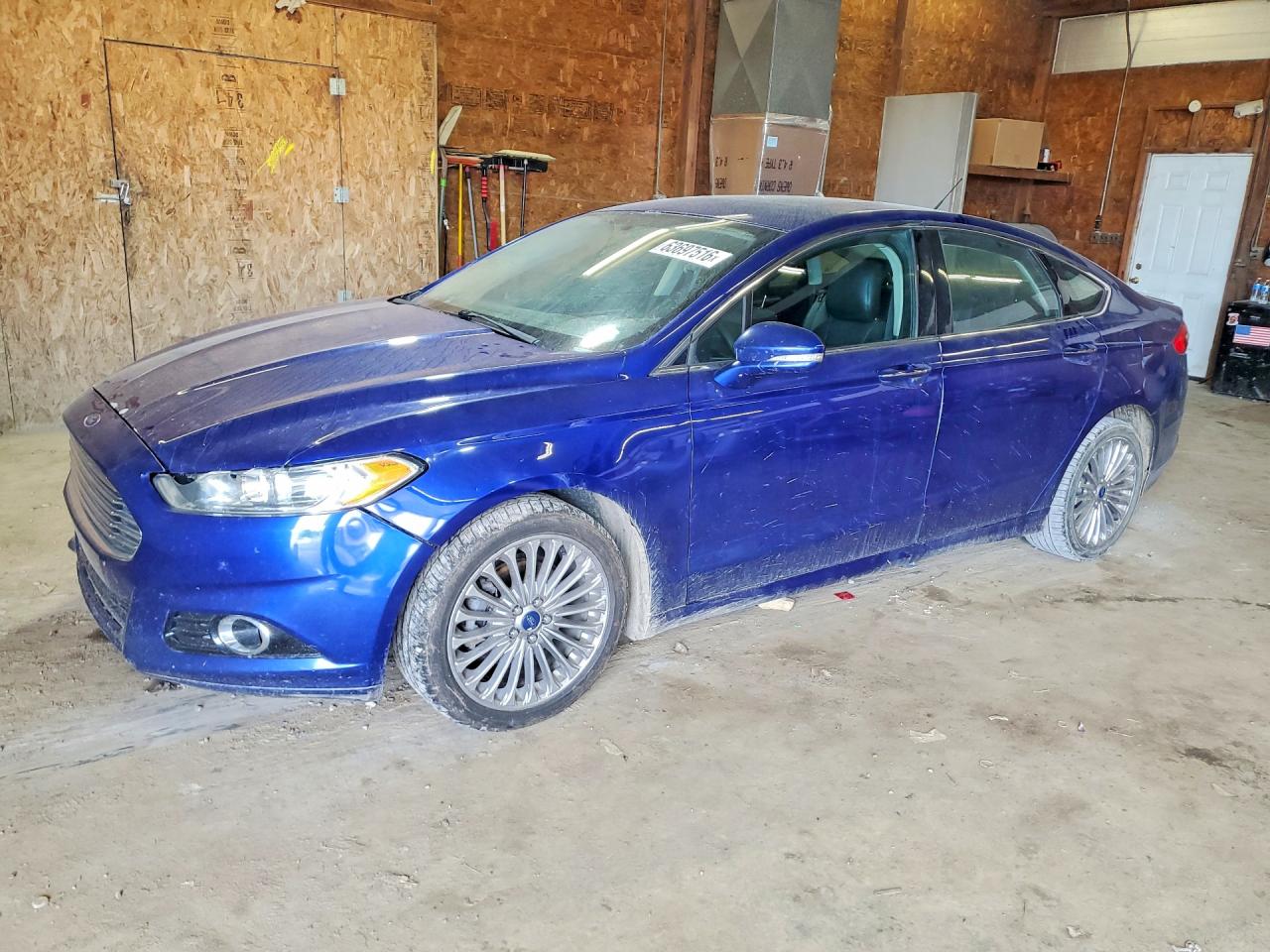 2013 Ford Fusion Titanium, VIN 3FA6P0D93DR213356 — Front end