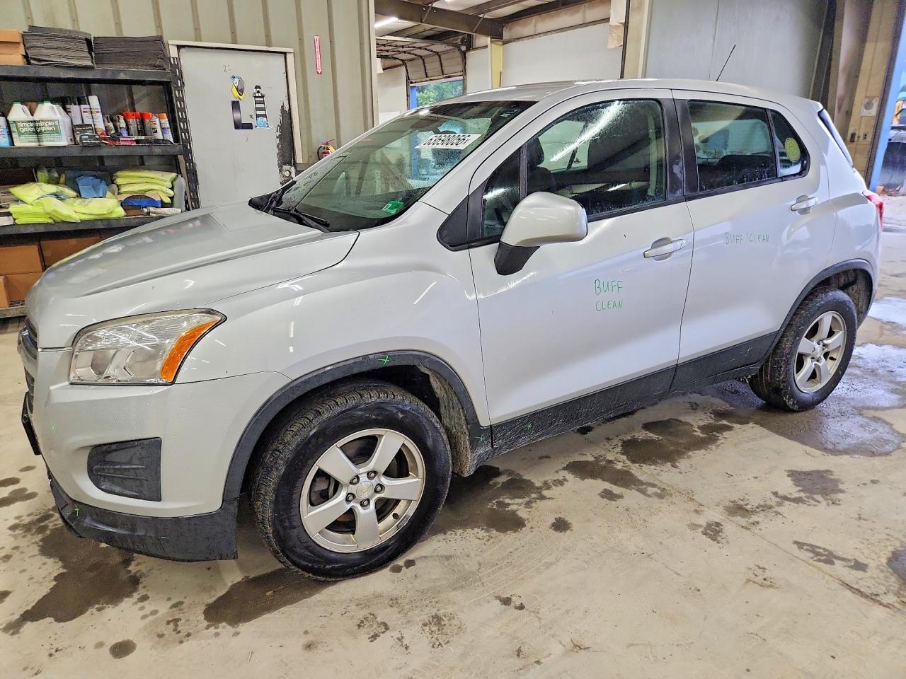2015 Chevrolet Trax LS, VIN KL7CJPSB1FB251217 — Front end