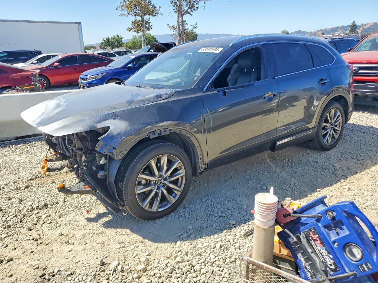 2019 Mazda CX-9 Grand Touring, VIN JM3TCBDY8K0322573 — Перед