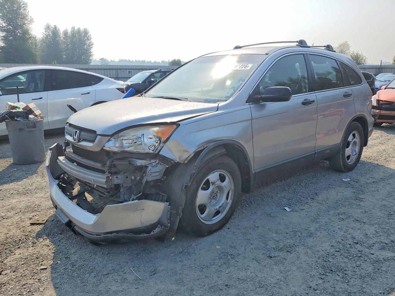 2008 Honda CR-V LX, VIN JHLRE48338C027513 — Front end