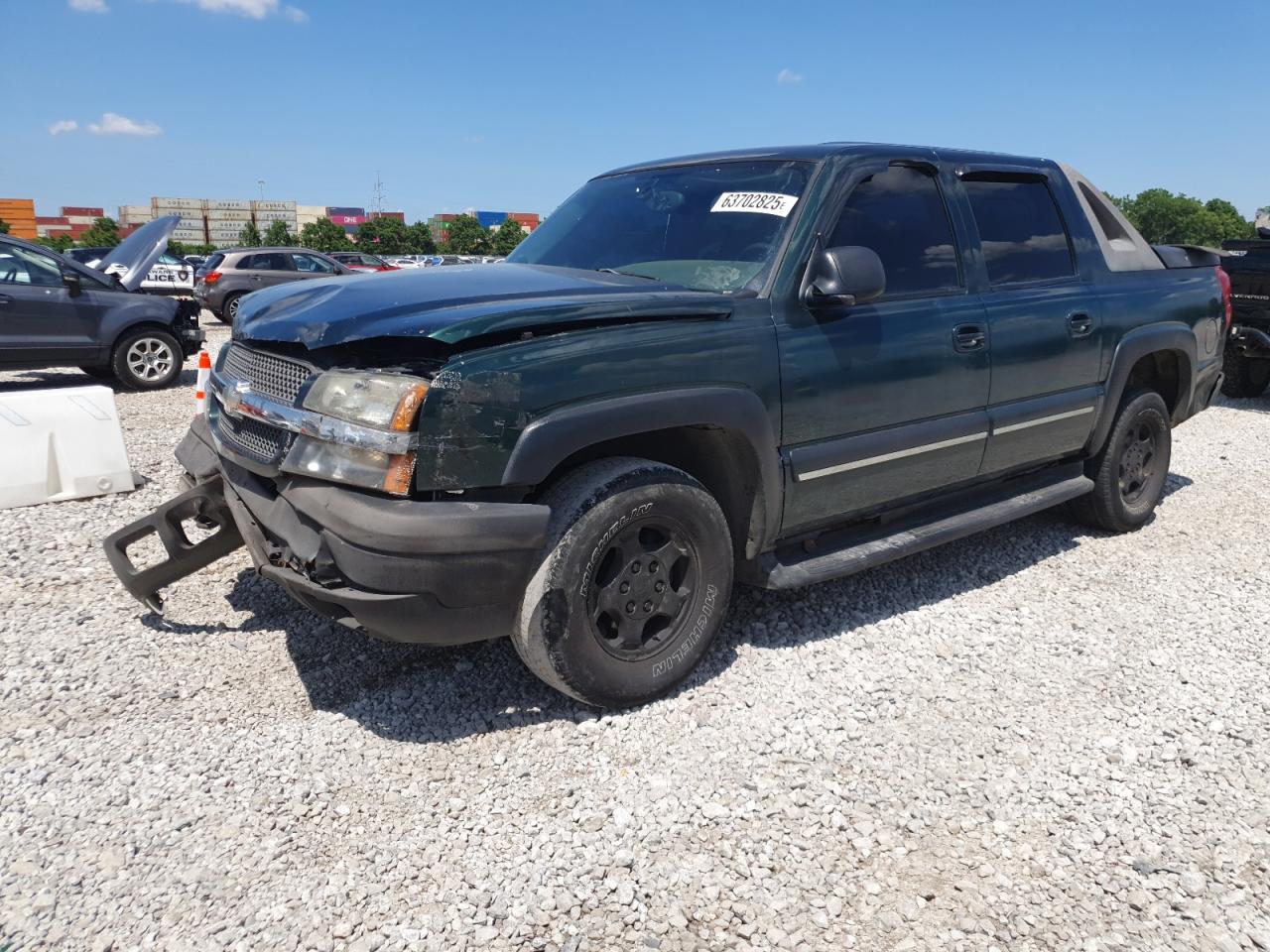 2004 Chevrolet Avalanche Z66, VIN 3GNEC12T84G169105 — Front end