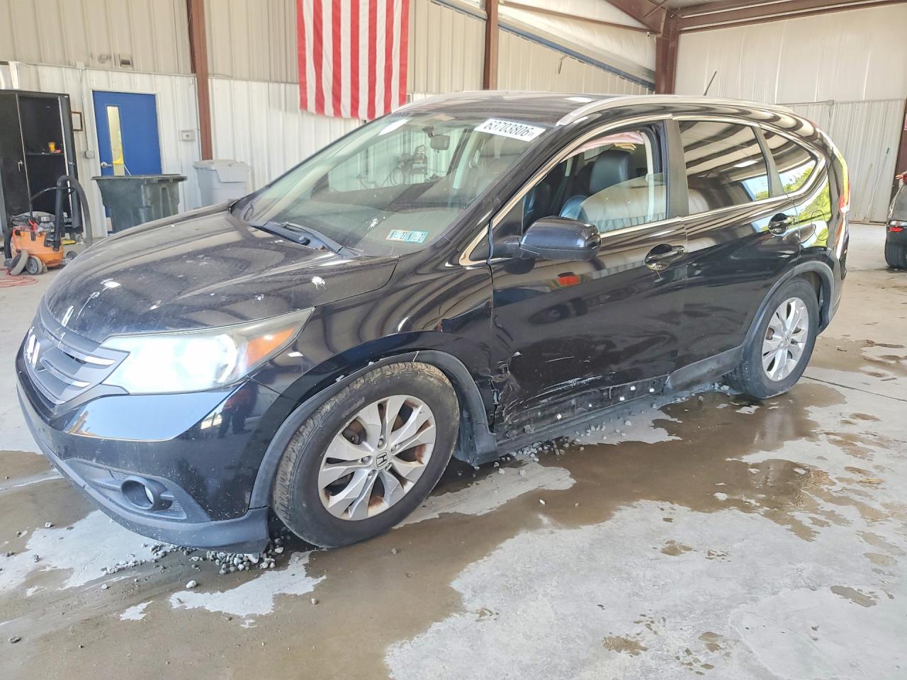 2014 Honda CR-V EX-L, VIN 2HKRM4H73EH660029 — Бок
