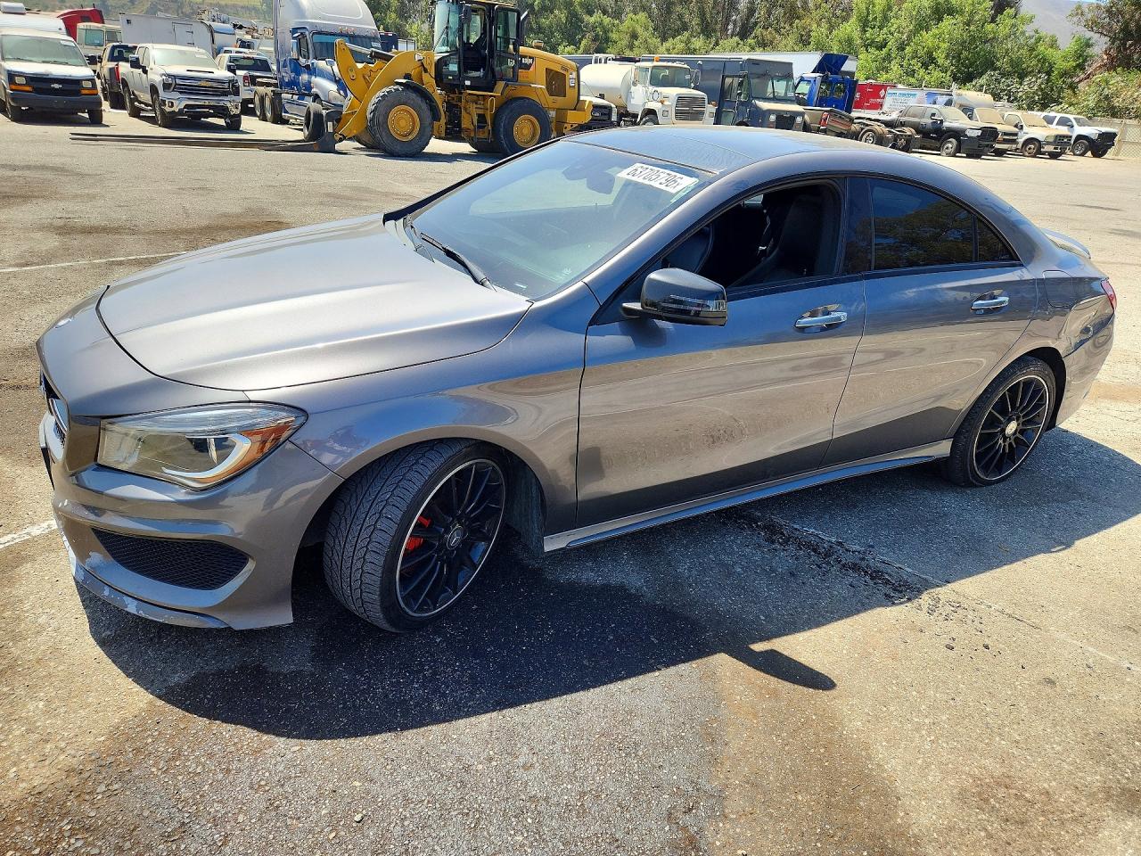 2016 Mercedes-Benz CLA 250, VIN WDDSJ4EB6GN378768 — Зад