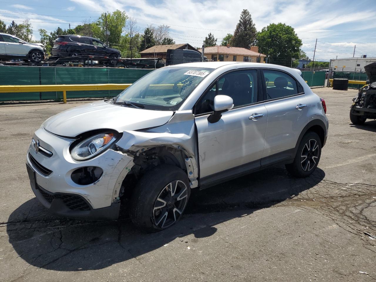 2019 FIAT 500X Pop, VIN ZFBNFYA1XKP793122 — Front end