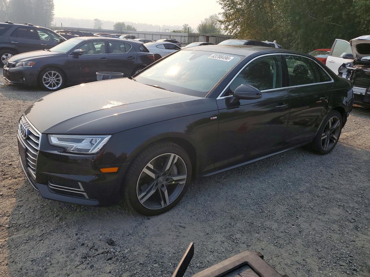 2018 Audi A4 Premium Plus, VIN WAUENAF47JA069719 — Rear end