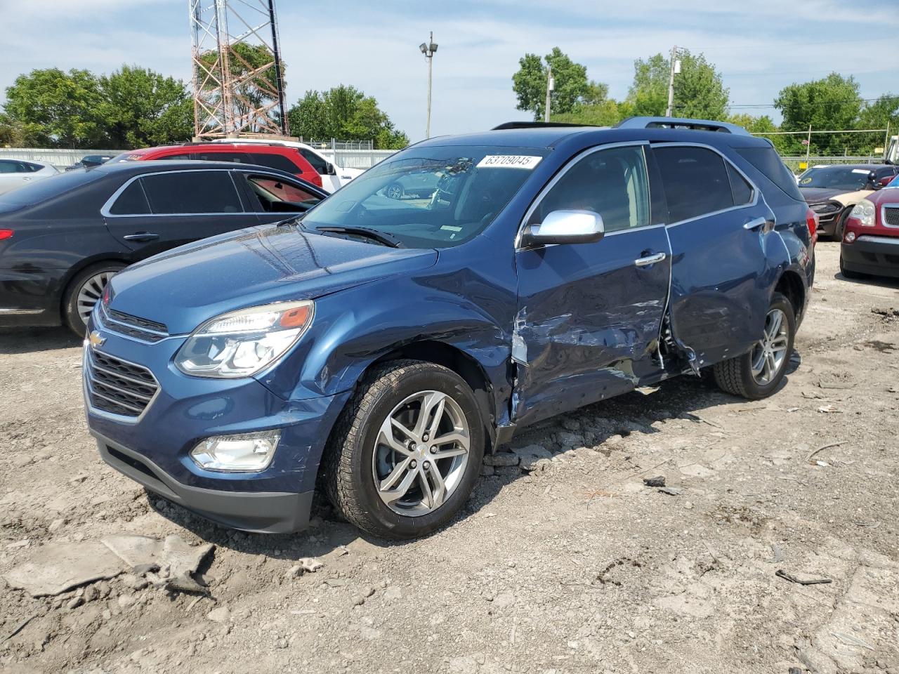 2017 Chevrolet Equinox Premier, VIN 2GNALDEK7H6227984 — Side