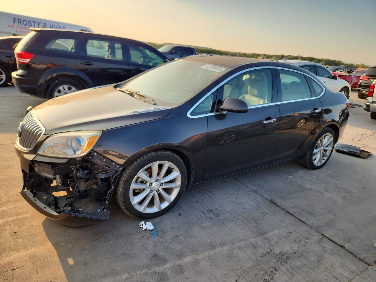 2012 Buick Verano Group, VIN 1G4PS5SK1C4218770 — Front end