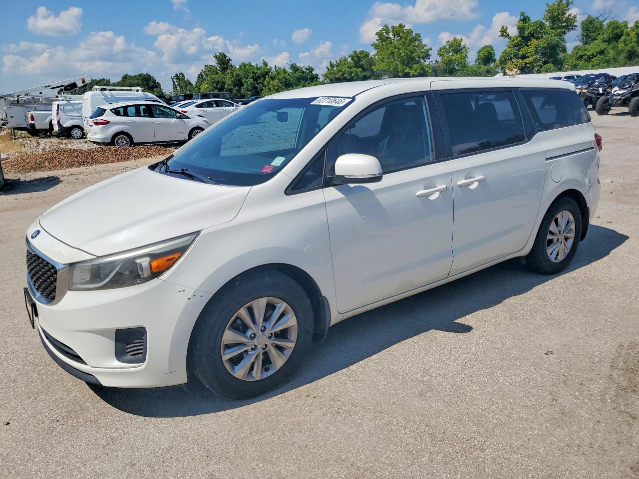 2016 Kia Sedona L, VIN KNDMA5C11G6157401 — Hail
