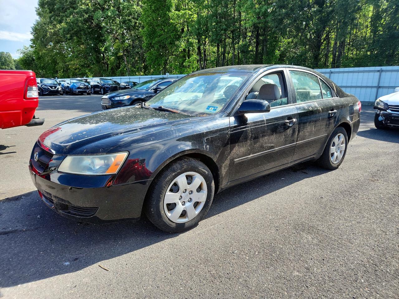 2007 Hyundai Sonata GLS, VIN 5NPET46C47H184684 — Normal wear