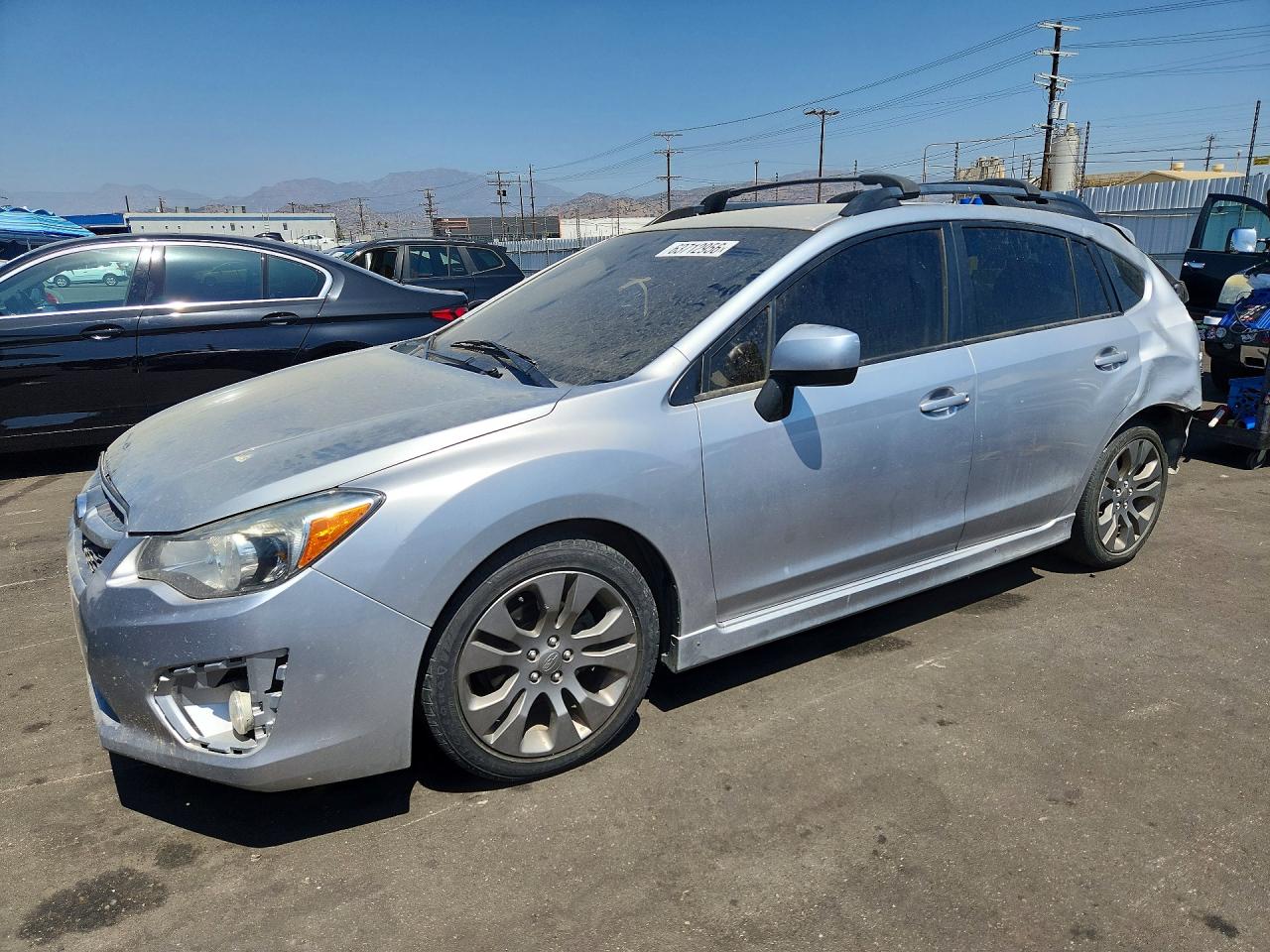 2013 Subaru Impreza Special Sports Limited, VIN JF1GPAR66D2890737 — Rear end