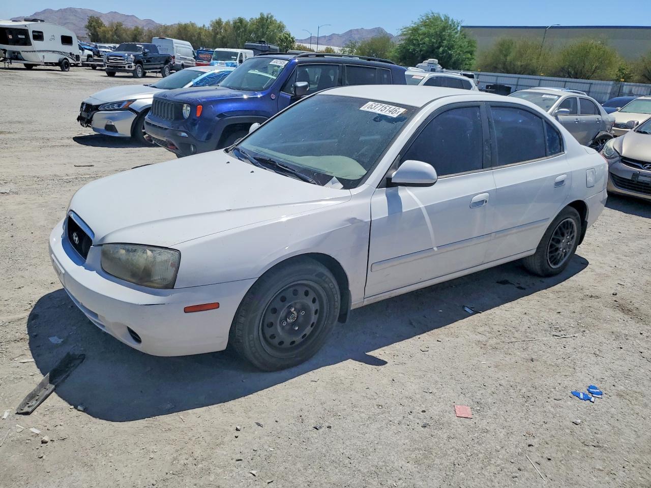 2003 Hyundai Elantra GLS, VIN KMHDN45D83U585036 — Mechanical