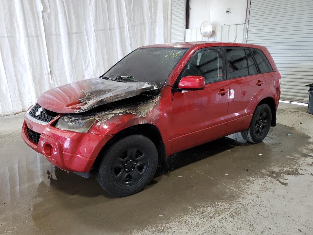 2012 Suzuki Grand Vitara Premium, VIN JS3TD0D29C4100383 — Engine fire