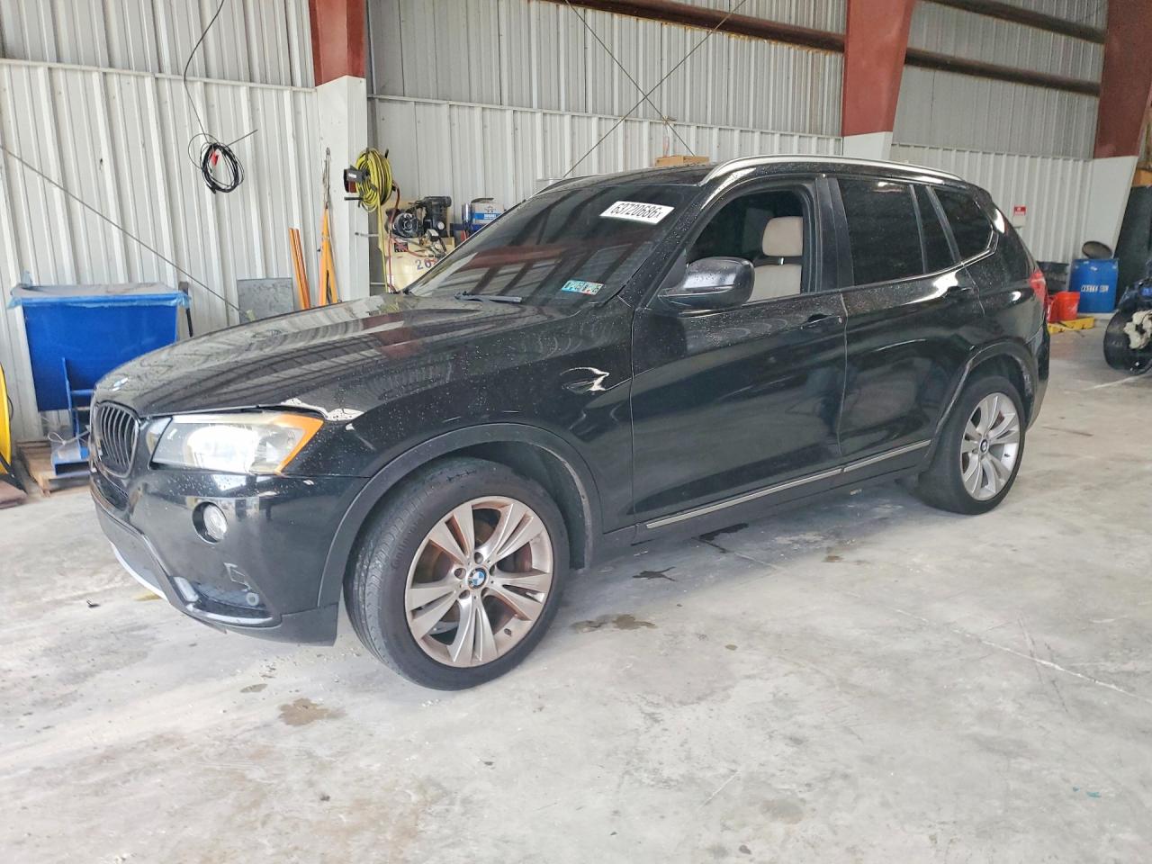2012 BMW X3 35i, VIN 5UXWX7C51CL737361 — Механическое