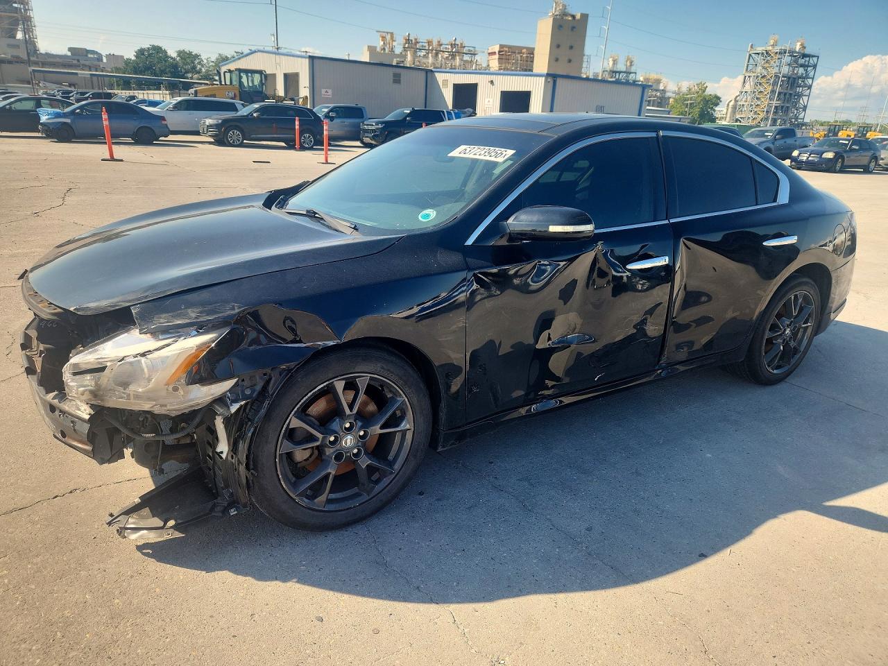 2014 Nissan Maxima SV, VIN 1N4AA5AP6EC435482 — Перед