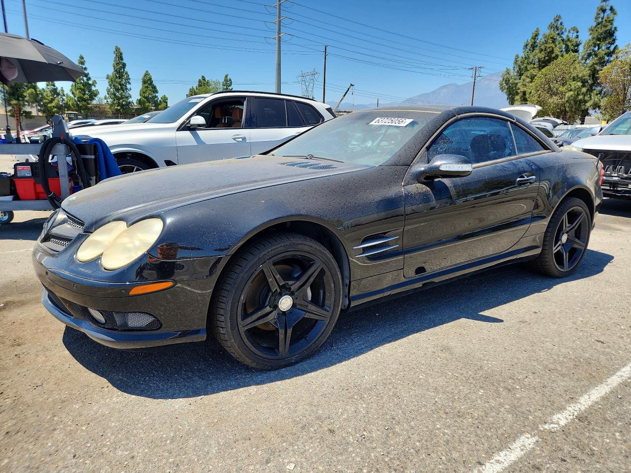 2003 Mercedes-Benz SL 500, VIN WDBSK75F33F039870 — Minor dents and scratches