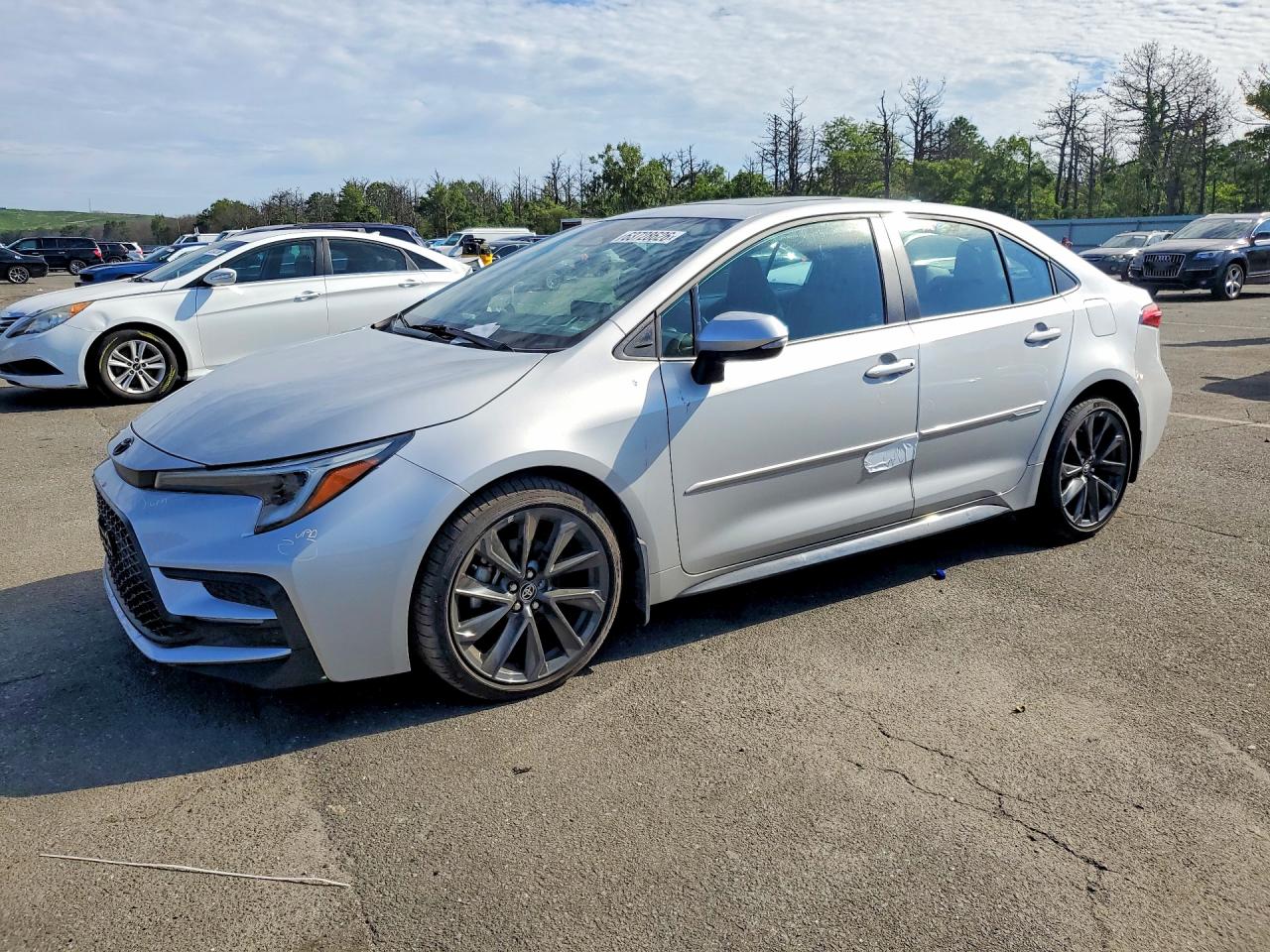 2023 Toyota Corolla XSE, VIN 5YFT4MCE8PP143925 — Water / flood