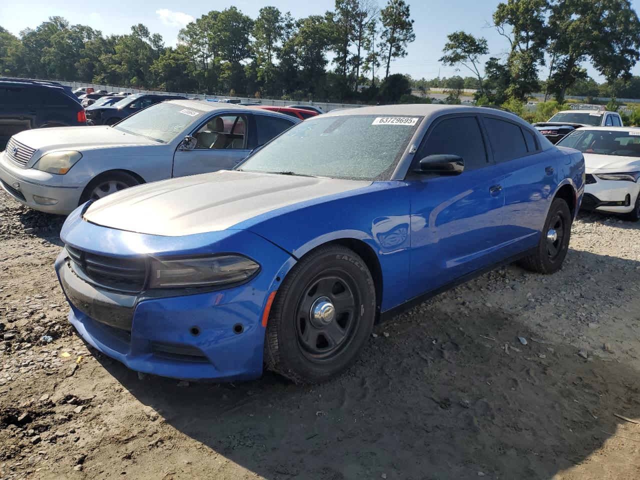 2021 Dodge Charger Police, VIN 2C3CDXAT5MH582766 — Front end