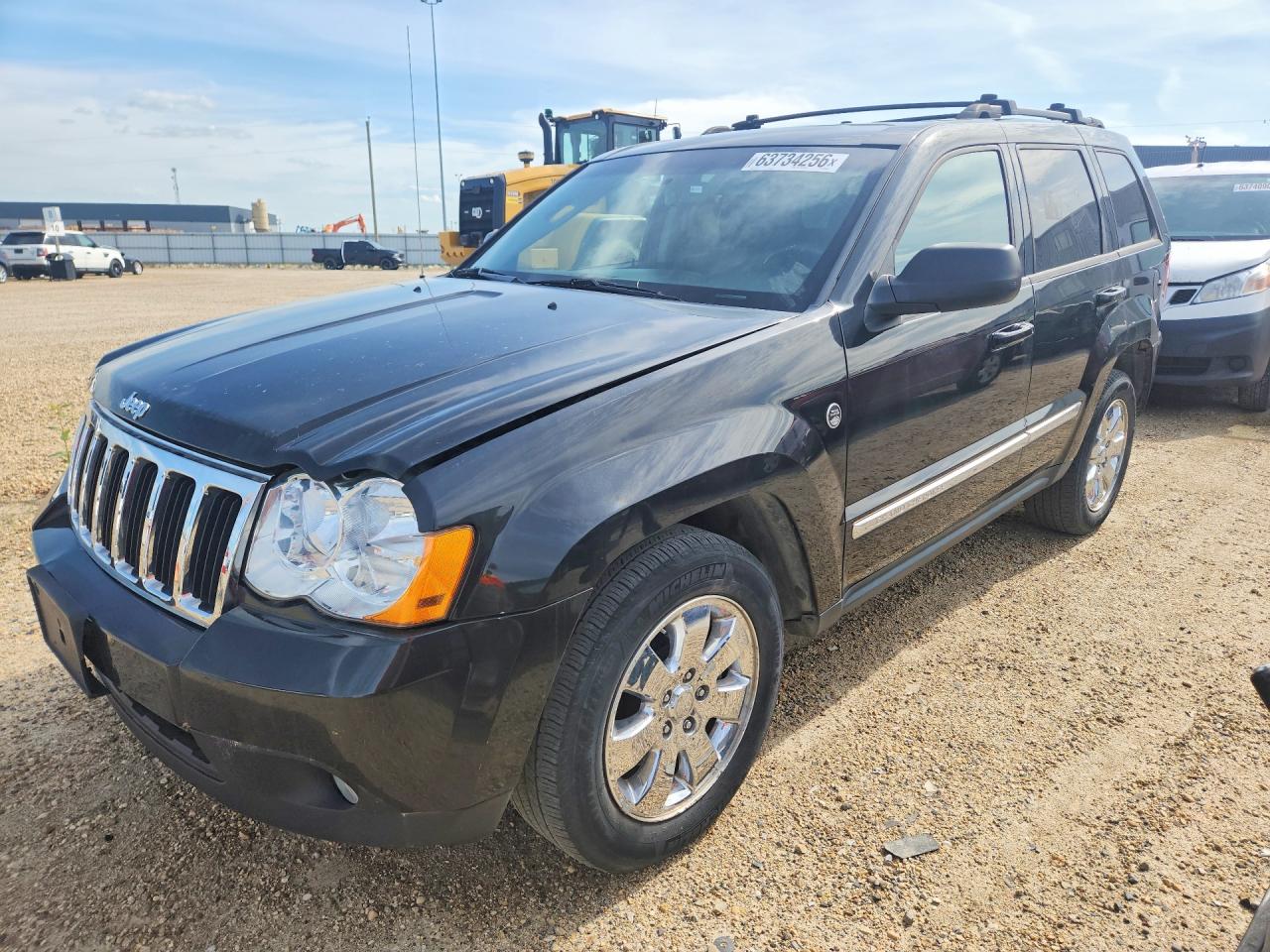 2008 Jeep Grand Cherokee Laredo, VIN 1J8HR48M88C514091 — Front end